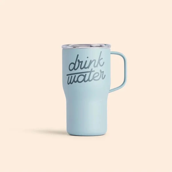 Roam features a spill-resistant, slider lid. Crafted from double-walled stainless steel,... from ASI 74710 Numo