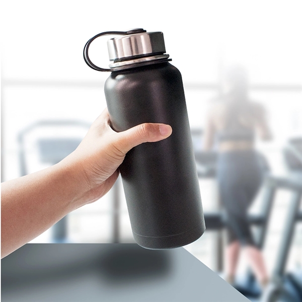 Durable double wall stainless steel with Large 32 oz (1 Liter)... from ASI 30112 ACE Products