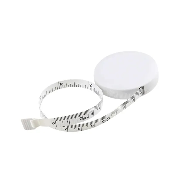 Round plastic tape measure, 60 inch plus1 color silkscreen on 1... from ASI 37218 Athena Promo (tm)