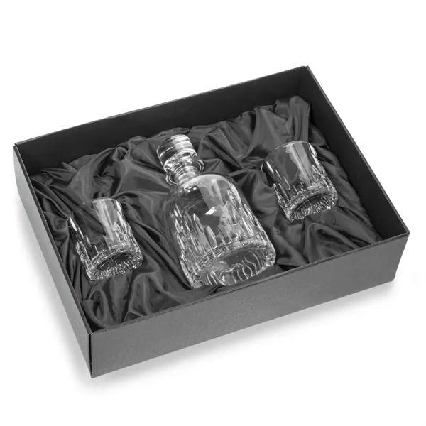 The Newport Decanter Set includes one decanter and matching on-the-rocks glasses,... from ASI 84592 St Regis Group