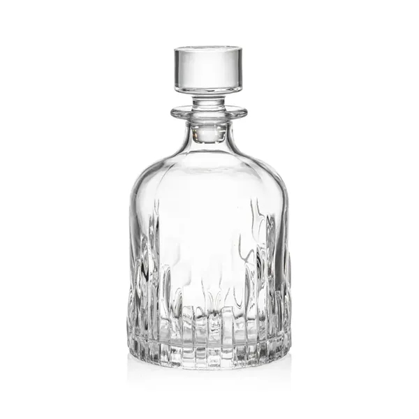 The Newport Decanter & Lid features a sleek, ribbed texture that... from ASI 84592 St Regis Group