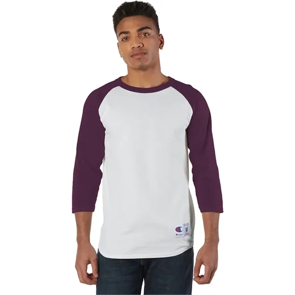Champion adult raglan t-shirt with 3/4 sleeves.... from ASI 34063 alphabroder