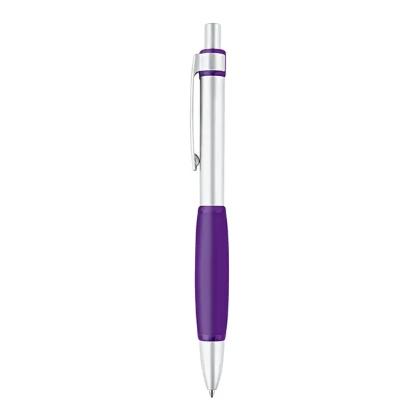 Click action ballpoint pen with aluminum barrel.... from ASI 31517 Admart Products / Admart Line