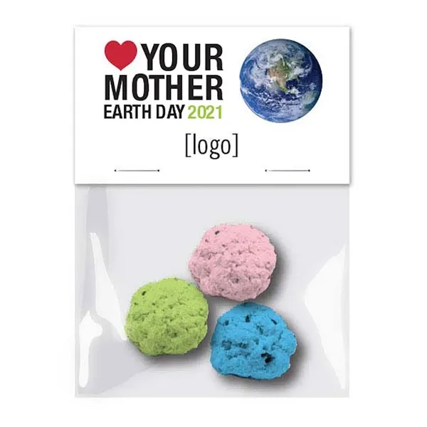 3 seed bomb cello pack... from ASI 40646 Bloomin Promotions / Bloomin' Promotions™