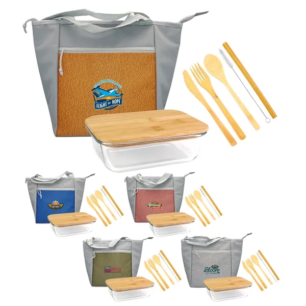 Speck Bamboo Lunch and Cutlery Tote... from ASI 30208 A P Specialties / AP Specialties