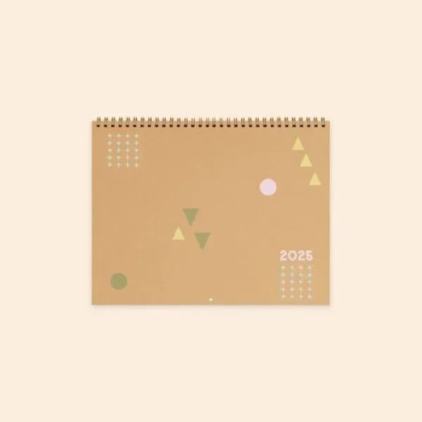 Stock 12 Month Calendar. Pick your color scheme, and choose coil... from ASI 74710 Numo