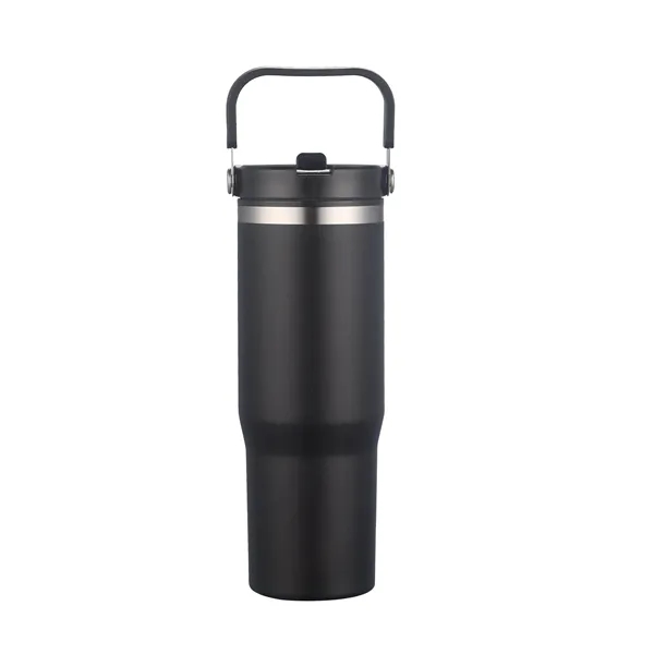The 30 oz. Double Wall Travel Mug with Straw Lid &... from ASI 41511 Brainchild USA Inc / BrainChild Gift Club