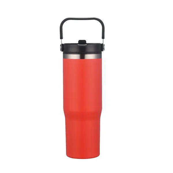 The 30 oz. Double Wall Travel Mug with Straw Lid &... from ASI 41511 Brainchild USA Inc / BrainChild Gift Club