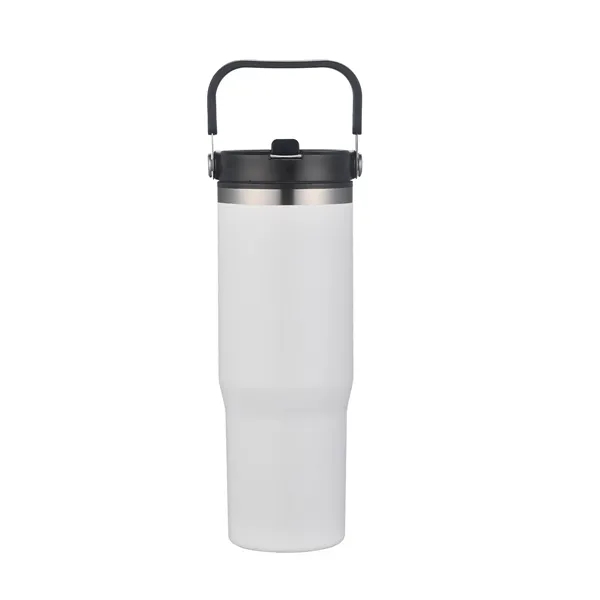 The 30 oz. Double Wall Travel Mug with Straw Lid &... from ASI 41511 Brainchild USA Inc / BrainChild Gift Club