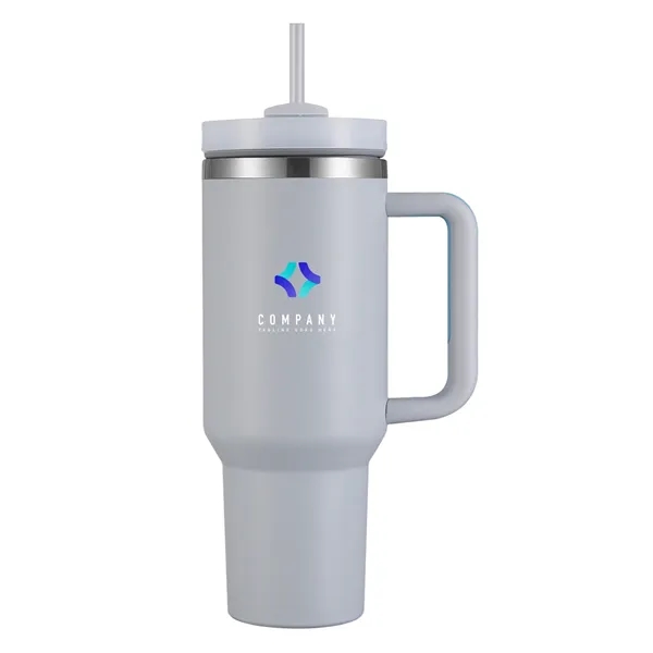 40 Oz Double Walled Vacuum Sealed Tumbler Mug with Powdered Finish.... from ASI 68190 Lungsal / Lungsal