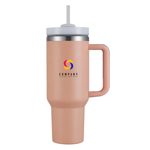 40 Oz Double Walled Vacuum Sealed Tumbler Mug with Powdered Finish.... from ASI 68190 Lungsal / Lungsal