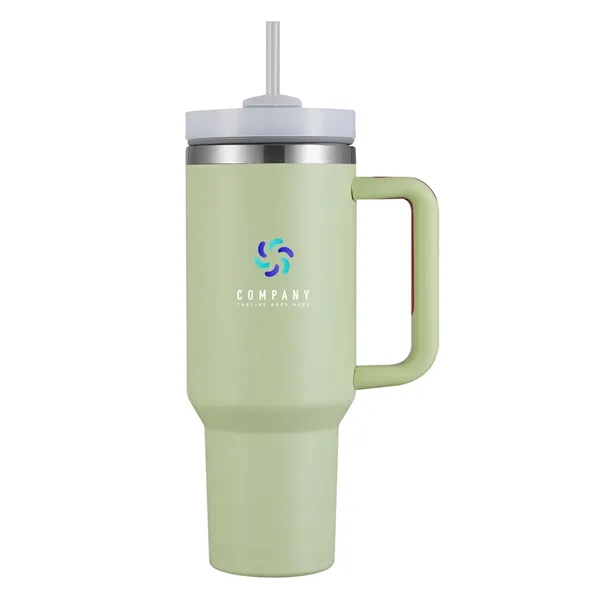 40 Oz Double Walled Vacuum Sealed Tumbler Mug with Powdered Finish.... from ASI 68190 Lungsal / Lungsal
