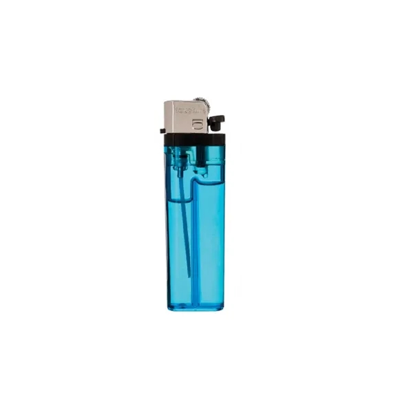 Transparent flint lighter plus 1 color silkscreen imprint on 1 location... from ASI 37218 Athena Promo (tm)