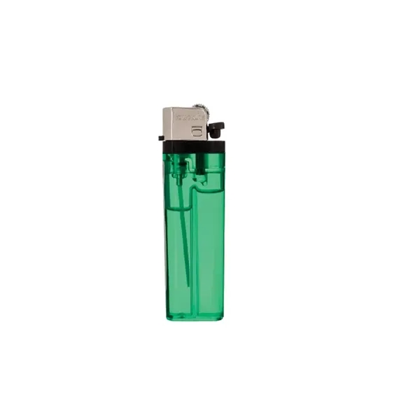 Transparent flint lighter plus 1 color silkscreen imprint on 1 location... from ASI 37218 Athena Promo (tm)