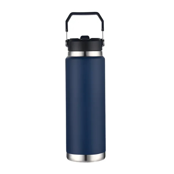 The 30 oz. Vacuum Bottle with Built-in Straw and Carry Handle... from ASI 41511 Brainchild USA Inc / BrainChild Gift Club