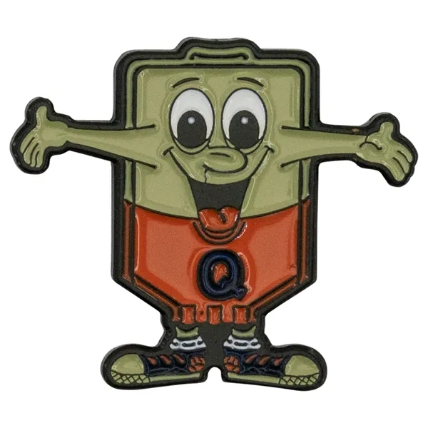 Custom die struck enamel lap pins in assorted sizes and finishes... from ASI 52263 EMT / EMT