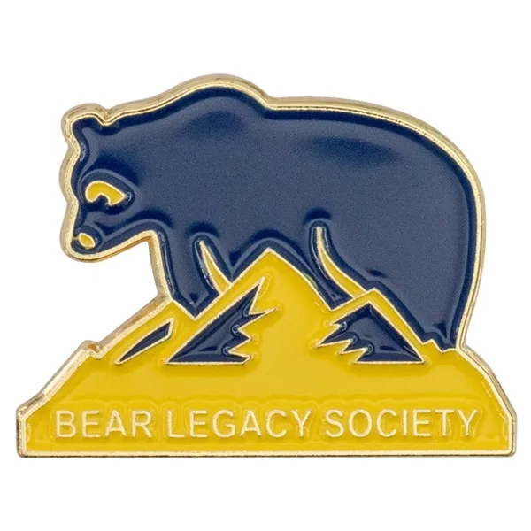 Custom die struck enamel lap pins in assorted sizes and finishes... from ASI 52263 EMT / EMT