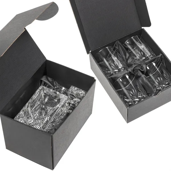 Crystal square 28 oz. decanter with an engraving area. Available in... from ASI 84592 St Regis Group