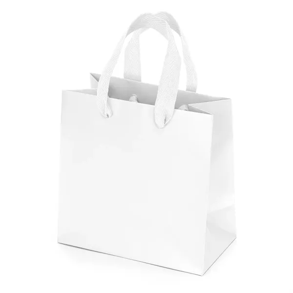 Premium-weight matte-laminated bag with woven handles and fold-over top.... from ASI 37940 Bag Makers Inc