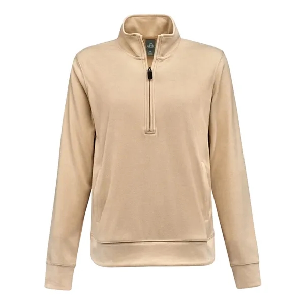 J. America Women's Element Fleece Quarter-Zip Sweatshirt... from ASI 84358 S&S Activewear