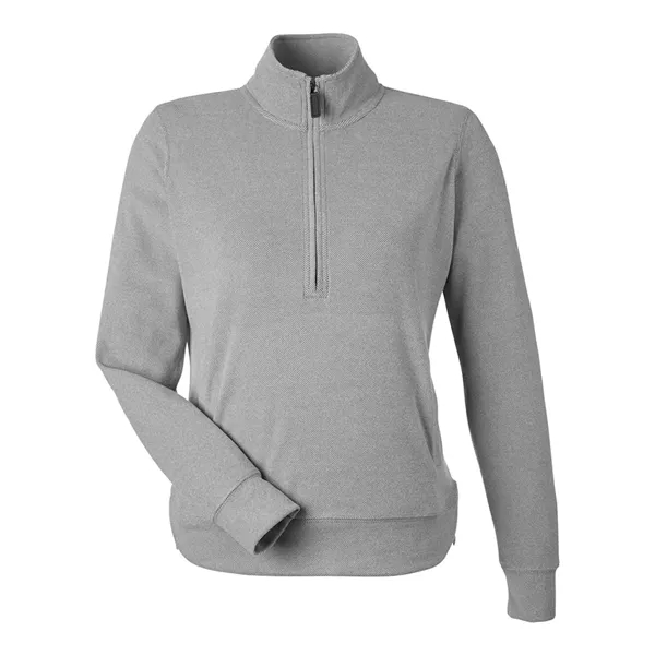 J. America Women's Element Fleece Quarter-Zip Sweatshirt... from ASI 84358 S&S Activewear