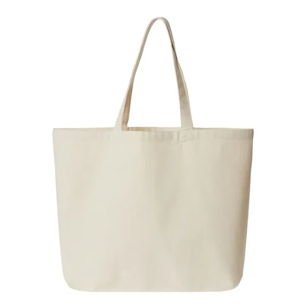 OAD Jumbo Recycled Midweight Gusseted Canvas Tote... from ASI 84358 S&S Activewear