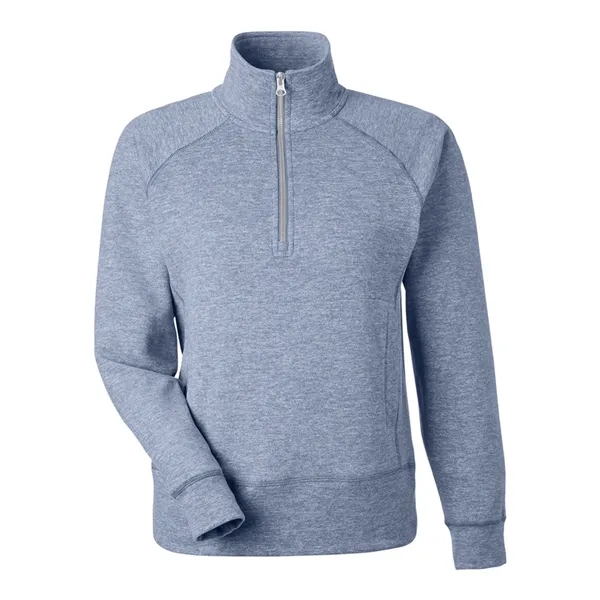 J. America Women's Electric Fleece Quarter-Zip Sweatshirt... from ASI 84358 S&S Activewear