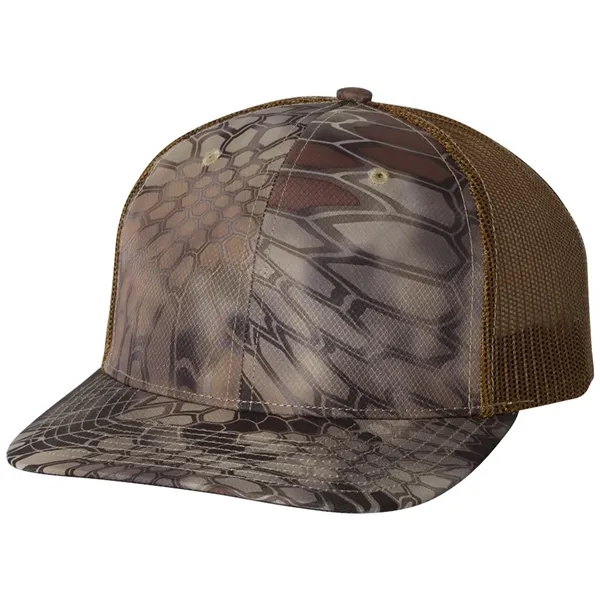 Richardson Patterned Snapback Trucker Cap... from ASI 30208 A P Specialties / AP Specialties