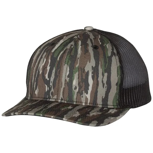 Richardson Patterned Snapback Trucker Cap... from ASI 30208 A P Specialties / AP Specialties