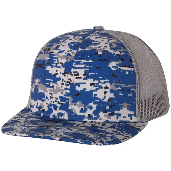 Richardson Patterned Snapback Trucker Cap... from ASI 30208 A P Specialties / AP Specialties