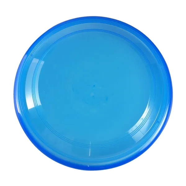 9 inch translucent flying disc plus 1 color silkscreen imprint on... from ASI 37218 Athena Promo (tm)