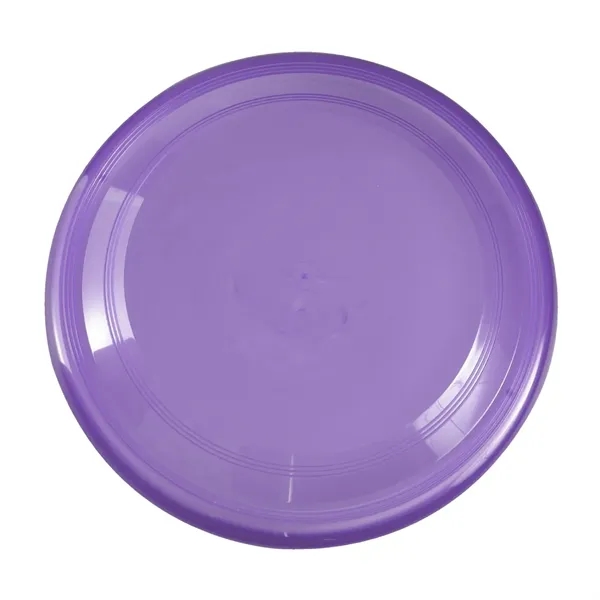 9 inch translucent flying disc plus 1 color silkscreen imprint on... from ASI 37218 Athena Promo (tm)