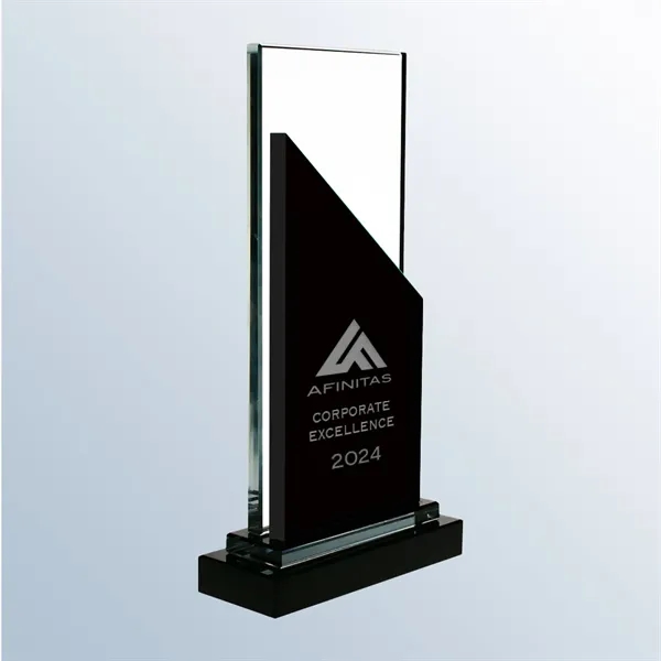Black and Clear Glass Award... from ASI 31517 Admart Products / Admart Line