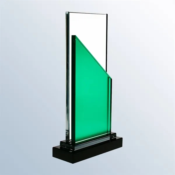 Green and Clear Glass Award... from ASI 31517 Admart Products / Admart Line