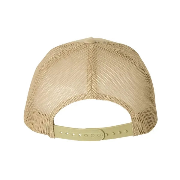 Yupoong adult 5-panel retro trucker cap with a 5-panel, structured, mid-profile... from ASI 34063 alphabroder