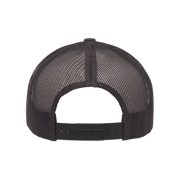 Yupoong adult 5-panel retro trucker cap with a 5-panel, structured, mid-profile... from ASI 34063 alphabroder