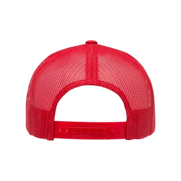 Yupoong adult 5-panel retro trucker cap with a 5-panel, structured, mid-profile... from ASI 34063 alphabroder