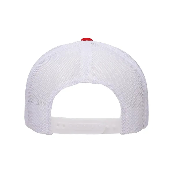 Yupoong adult 5-panel retro trucker cap with a 5-panel, structured, mid-profile... from ASI 34063 alphabroder