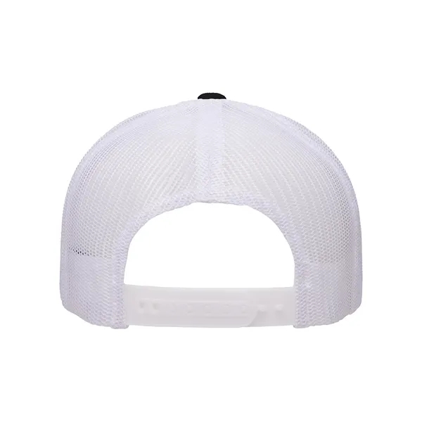 Yupoong adult 5-panel retro trucker cap with a 5-panel, structured, mid-profile... from ASI 34063 alphabroder