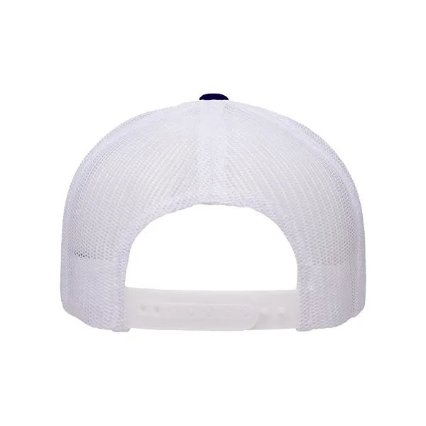 Yupoong adult 5-panel retro trucker cap with a 5-panel, structured, mid-profile... from ASI 34063 alphabroder