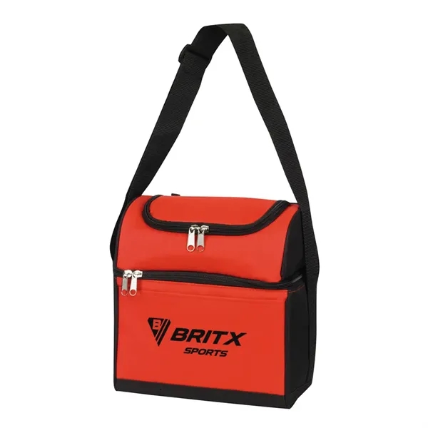 Lunch bag that is fully insulated with two compartments.... from ASI 31517 Admart Products / Admart Line