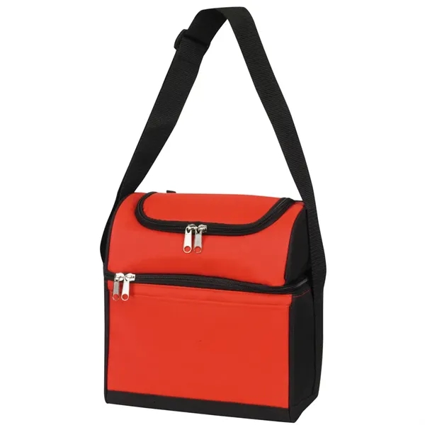 Lunch bag that is fully insulated with two compartments.... from ASI 31517 Admart Products / Admart Line