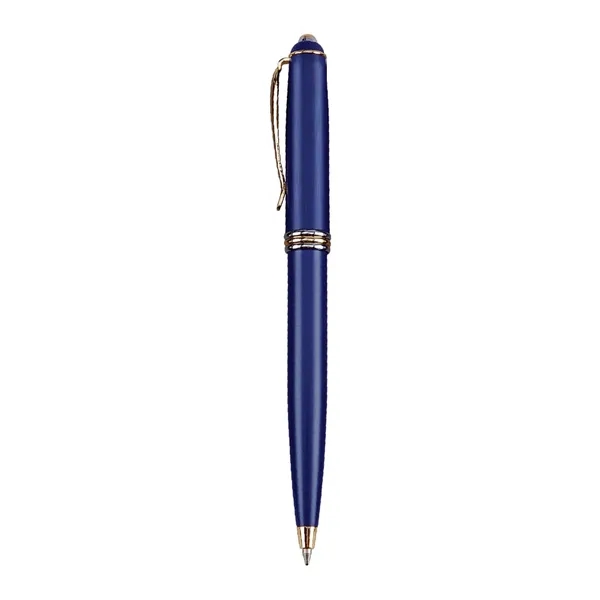 Twist action ballpoint pen with brass construction barrel.... from ASI 31517 Admart Products / Admart Line