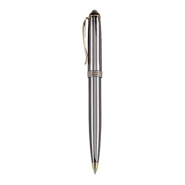 Twist action ballpoint pen with brass construction barrel.... from ASI 31517 Admart Products / Admart Line