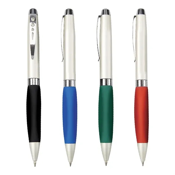 Twist action ballpoint pen with comfortable triangular grip. Our imprint paint... from ASI 31517 Admart Products / Admart Line
