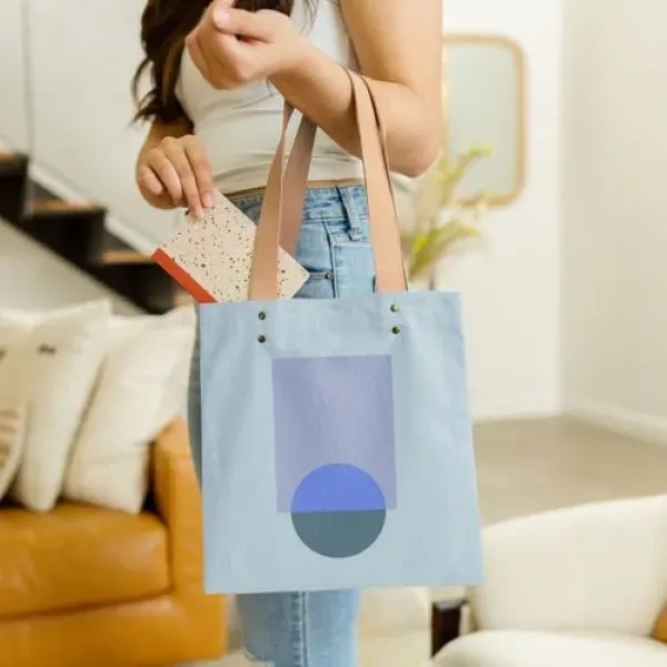 Our ever-popular 9oz. Colored Canvas material tote is now available w/... from ASI 74710 Numo