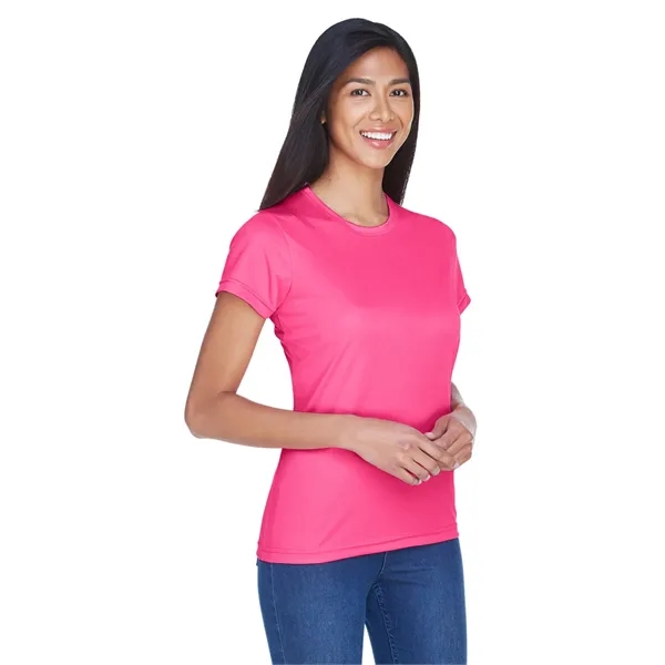 UltraClub ladies' Cool & Dry Sport performance interlock T-shirt.... from ASI 34063 alphabroder