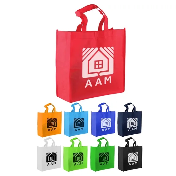 Eco-friendly non woven tote bag plus 1 color silkscreen imprint on... from ASI 37218 Athena Promo (tm)