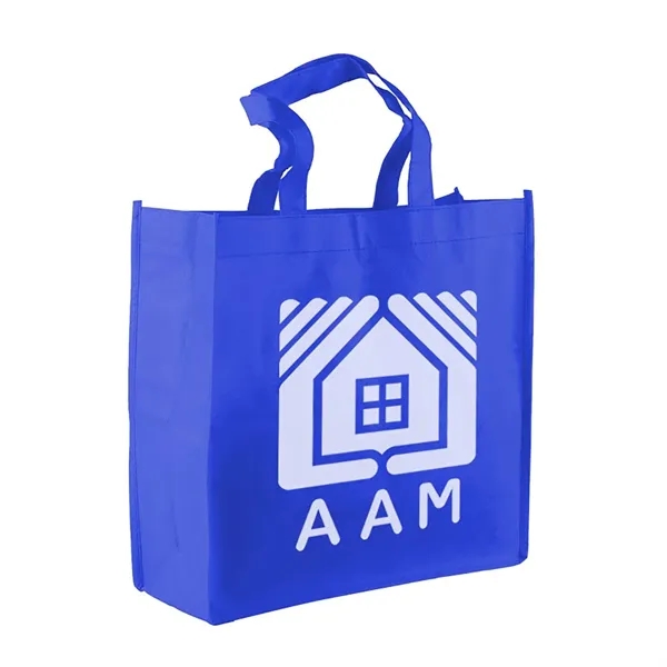 Eco-friendly non woven tote bag plus 1 color silkscreen imprint on... from ASI 37218 Athena Promo (tm)