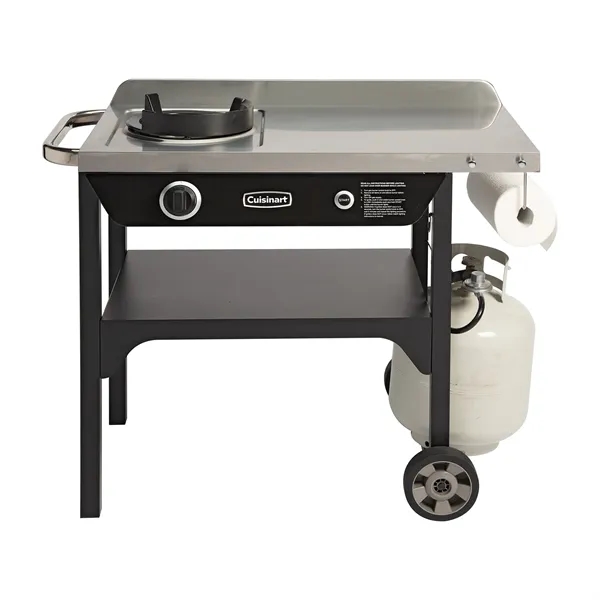 Outdoor wok station powered by a 50,000 BTU patent-pending propane burner... from ASI 56070 Gemline / Gemline®